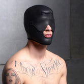Scorpion Hood with Removable Blindfold and Mask